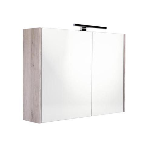 Spiegelkast Best Design Happy Grey Incl. LED verlichting, Doe-het-zelf en Verbouw, Sanitair, Bad, Nieuw, Ophalen of Verzenden