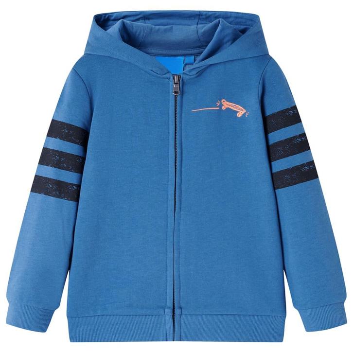 vidaXL Kindervest met capuchon 92 blauw, Kinderen en Baby's, Kinderkleding | Overige, Nieuw, Verzenden