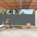 vidaXL Windscherm uittrekbaar 220x1000 cm antracietkleurig, Tuin en Terras, Zonneschermen, Verzenden, Nieuw