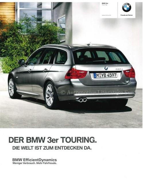 2011 BMW 3 SERIE TOURING BROCHURE DUITS, Boeken, Auto's | Folders en Tijdschriften, BMW