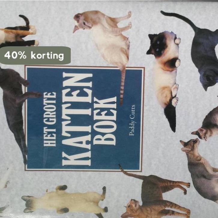Grote kattenboek 9789051123548 Cutts, Boeken, Hobby en Vrije tijd, Gelezen, Verzenden