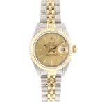 Rolex Lady-Datejust 26 79173 uit 2000, Sieraden, Tassen en Uiterlijk, Horloges | Dames, Gebruikt, Polshorloge, Rolex, Verzenden