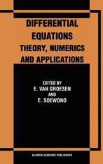Differential Equations Theory, Numerics and Applications, Verzenden, Zo goed als nieuw, E. W. C. van Groesen