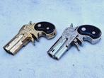 JT - 2 x Derringer pistool model als aansteker - Zonder, Nieuw