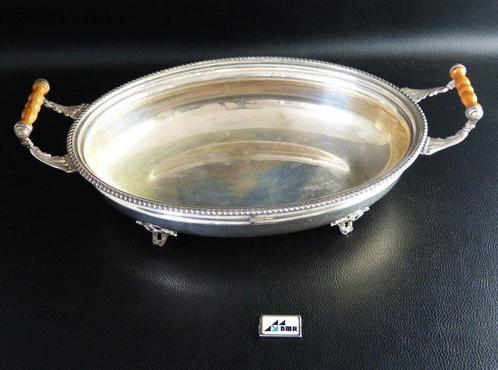 Serveerschaal - Servierschale, Servierpfanne - oval -, Antiek en Kunst, Antiek | Goud en Zilver