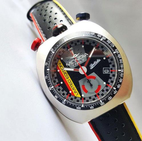 Mondia - BOLIDE - Limited Edition - Bull - Chronograph, Sieraden, Tassen en Uiterlijk, Horloges | Heren