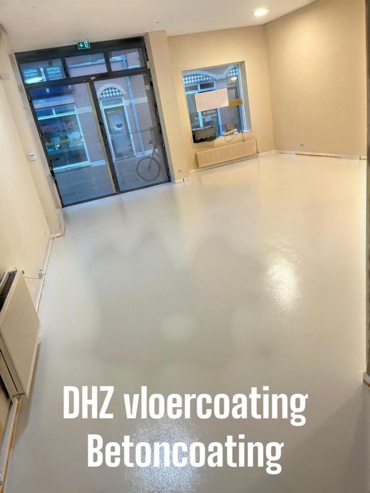240m2 _ 2K Epoxy Auto Showroom Garage vloercoating 45kg, Doe-het-zelf en Verbouw, Verf, Beits en Lak, 20 liter of meer, Grijs