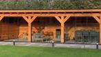 Plat dak met glaswanden 900x400cm type Bernke, Tuin en Terras, Overkappingen, Ophalen of Verzenden, Nieuw
