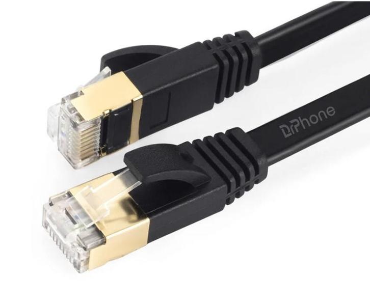 DrPhone UltraLink Platte CAT6 UTP Ethernet kabel - RJ45 Netw, Computers en Software, Pc- en Netwerkkabels, Verzenden