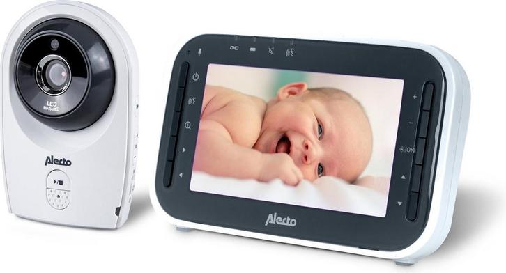 Alecto DVM-143 - Babyfoon met camera - Temperatuurweergave -, Kinderen en Baby's, Babyfoons, Zo goed als nieuw, Verzenden