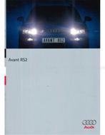 1995 AUDI RS2 AVANT BROCHURE DUITS, Boeken, Nieuw, Audi, Author