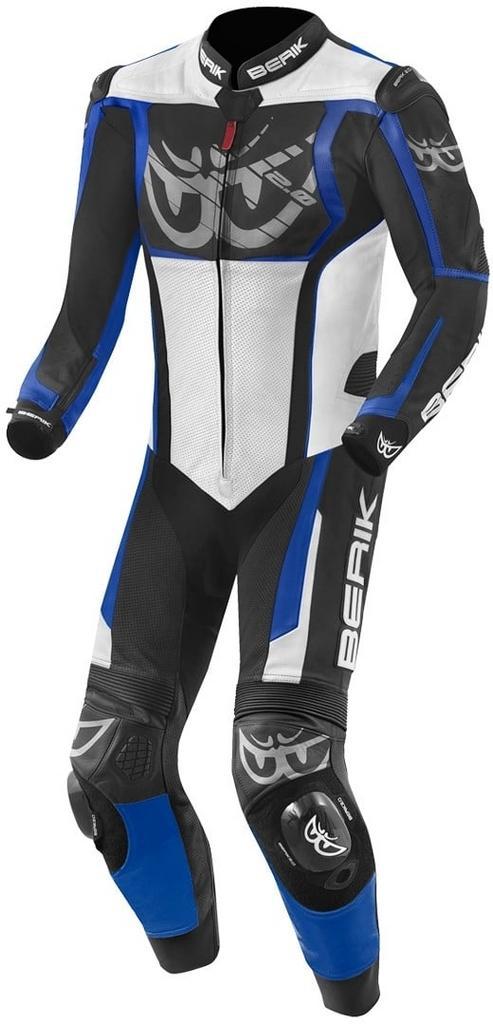 Berik NexG Zwart Grijs Blauw 1-Delig Motorpak, Motoren, Kleding | Motorkleding, Heren, Nieuw met kaartje, Overall, Verzenden