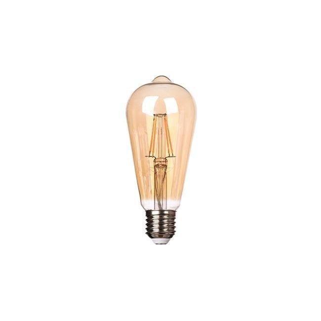 Kooldraadlamp E27 - 3-staps dimbaar - ST64 LED 6W~60W tradit, Huis en Inrichting, Lampen | Overige, Nieuw, Verzenden
