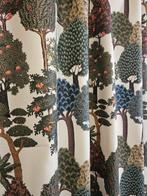 Katoenen decoratief Stoffen met exotisch bosprint –
