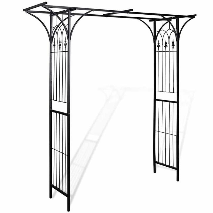 Tuinboog 200x204cm | Retourdeal | 60% Korting, Tuin en Terras, Tuinhekken en Hekwerk, Nieuw, IJzer, Tuinhek, Ophalen of Verzenden