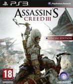 Assassins Creed III-Special Edition (PlayStation 3), Ophalen of Verzenden, Zo goed als nieuw