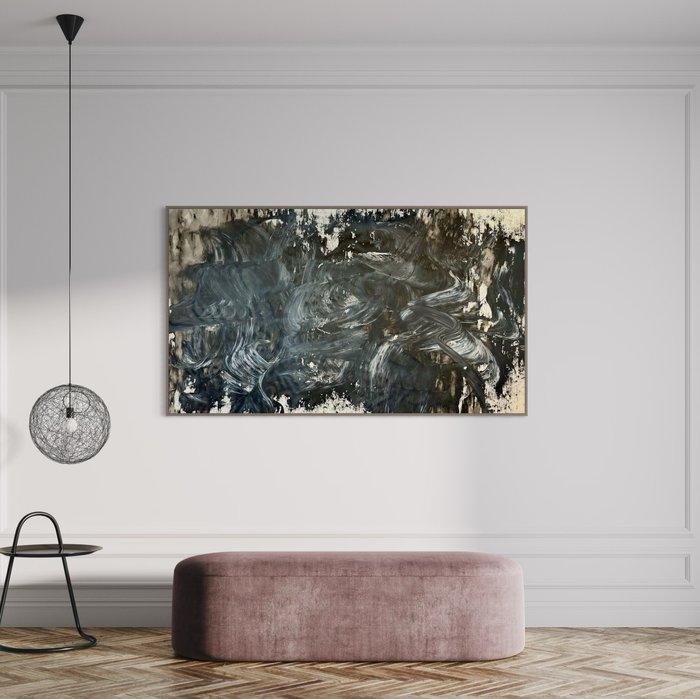 Timo Wedell - Geschichte der Vergessenen like Yves Klein -, Antiek en Kunst, Kunst | Schilderijen | Modern