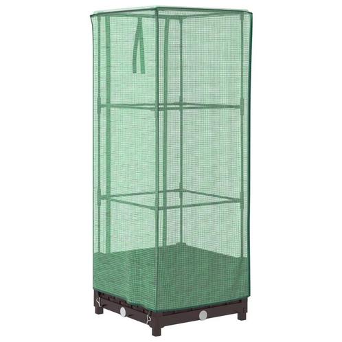 Verhoogde Plantenbak met Kas | Retourdeal | Groentekweek!, Tuin en Terras, Bloembakken en Plantenbakken, 60 cm of meer, Minder dan 60 cm