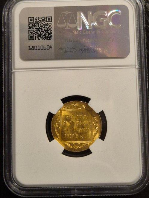 Nederland. Ducat 1937 NGC MS63, Postzegels en Munten, Munten | Nederland