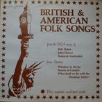 LP gebruikt - Various - British &amp; American Folk Songs, Verzenden, Zo goed als nieuw