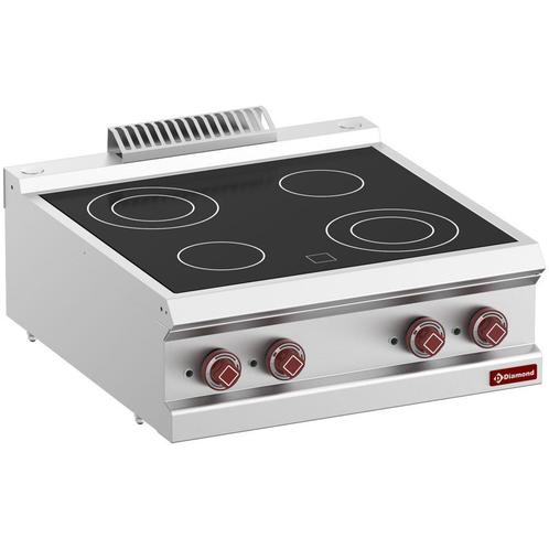 Diamond Elektrische | Vitrokeramische | Kookplaat | 4 Warmte, Zakelijke goederen, Horeca | Keukenapparatuur, Nieuw in verpakking
