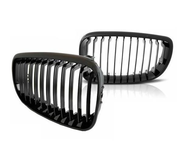 Grill Nieren BMW E87/E81/E82/E88 09.07-13 Glans Zwart, Auto-onderdelen, Overige Auto-onderdelen, Ophalen of Verzenden