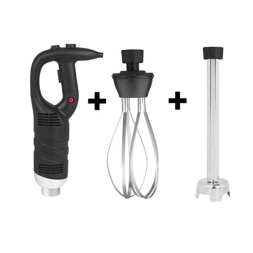 GGM Gastro | Staafmixer incl. mixerstaaf 400mm & Klopper - |, Witgoed en Apparatuur, Keukenmixers, Verzenden