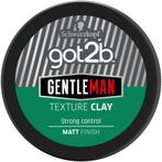 SCHWARZKOPF GOT2B GENTLEMAN TEXTURE CLAY POT 100 ML, Sieraden, Tassen en Uiterlijk, Uiterlijk | Haarverzorging, Verzenden, Nieuw