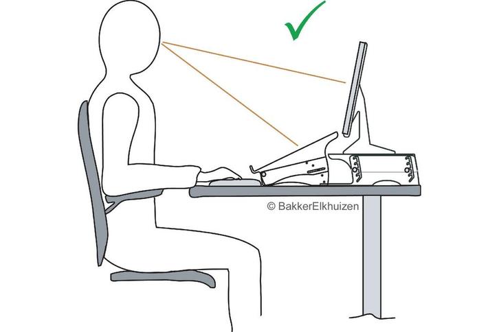 Q-riser 130 monitorverhoger, Zakelijke goederen, Kantoor en Winkelinrichting | Kantoorartikelen, Ophalen of Verzenden