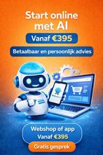 Eigen webshop of app? Vandaag starten. Volgende week live., Ook voor bedrijven, Webdesign en Website bouw
