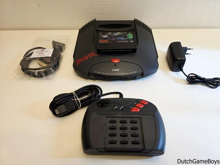 Atari Jaguar - Console + Controller + Cybermorph - NTSC-U, Spelcomputers en Games, Games | Atari, Gebruikt, Verzenden