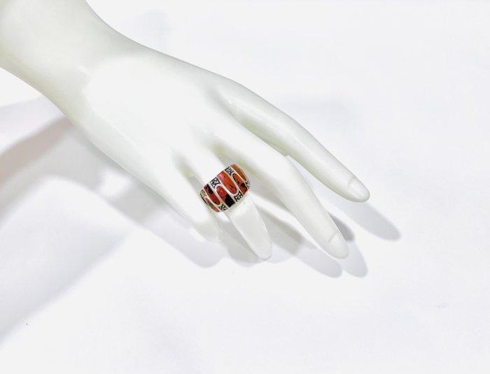 Zonder Minimumprijs - Ring Zilver - Diaspro, Sieraden, Tassen en Uiterlijk, Ringen