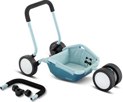 Puky TRAILY duwwagen met 4 wielen Retro Blauw 1+, Kinderen en Baby's, Speelgoed | Buiten | Voertuigen en Loopfietsen, Nieuw, Verzenden