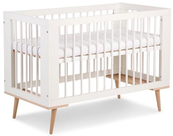 Ledikant Marloes Wit 60x120 cm 4207, Kinderen en Baby's, Kinderkamer | Complete kinderkamers, Nieuw, Verzenden