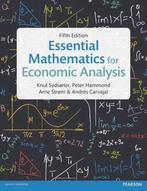 Essential mathematics for economic analysis 9781292074610, Boeken, Verzenden, Gelezen, Knut Sydsæter