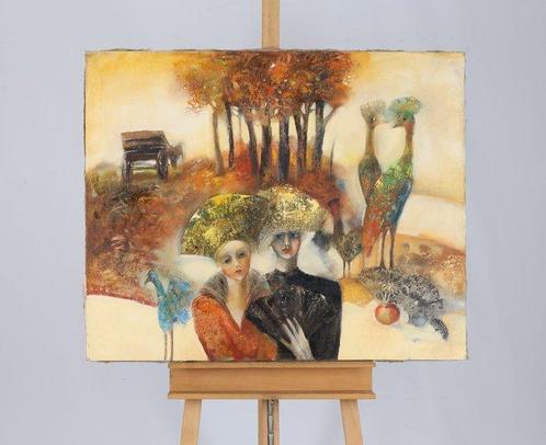 Jerzy Bieleckie (1955) - Journey, Antiek en Kunst, Kunst | Schilderijen | Modern