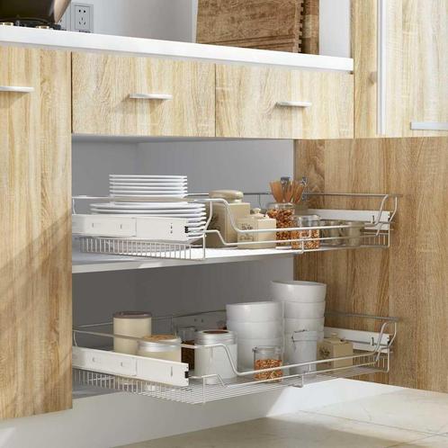 Uittrekbare Draadmanden 80cm: Tweedekansje voor jouw keuken!, Huis en Inrichting, Keuken | Keukenbenodigdheden, Nieuw, Ophalen of Verzenden