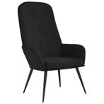 Relaxstoel Zwart | Stijlvol & Voordelig | OP = OP!, Huis en Inrichting, Stoelen, Ophalen of Verzenden, Nieuw, Zwart