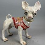 Jadwiga Lewandowska - sculptuur, Dog, chihuahua - 37 cm -, Antiek en Kunst, Antiek | Glas en Kristal