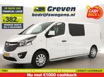 Opel Vivaro 1.6 CDTI L2H1 MARGE DC 6 Pers Trekhaak Airco PDC, Auto's, Startonderbreker, Wit, Nieuw, Te koop