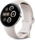 Google Pixel Watch 3 45 mm gepolijst zilver op sportbandje, Verzenden, Zo goed als nieuw