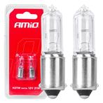 AMiO H21W Wit Halogeen Verlichting 21W BAY9S (set) [Kenteken, Ophalen of Verzenden, Nieuw