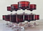 Luminarc verrerie D’Arques - Champagneglas - Cavalier Ruby -, Antiek en Kunst