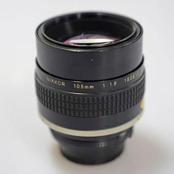 Nikon Nikkor 105mm f/1.8 Ai-s objectief - Tweedehands beschikbaar voor biedingen