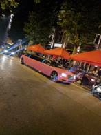 Roze limousine Roze limo huren. roze gala limousine, Met chauffeur, Personenauto