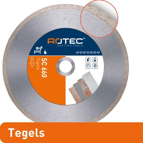 Rotec Diamantzaag Tegel /Rd-M 115/22,23, Doe-het-zelf en Verbouw, Gereedschap | Boormachines, Nieuw, Verzenden