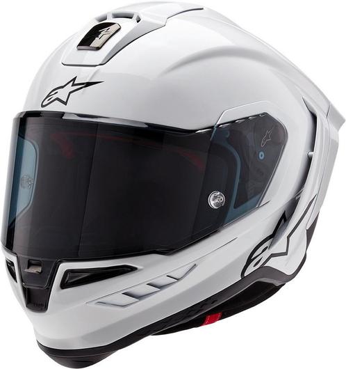 Alpinestars Supertech R10 Wit Glossy Zwart Mat Integraalhelm, Motoren, Kleding | Motorhelmen, Integraalhelm, Heren, XXL, Nieuw met kaartje