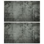 vidaXL Snijplanken 2 st met betonpatroon gehard glas, Verzenden, Nieuw