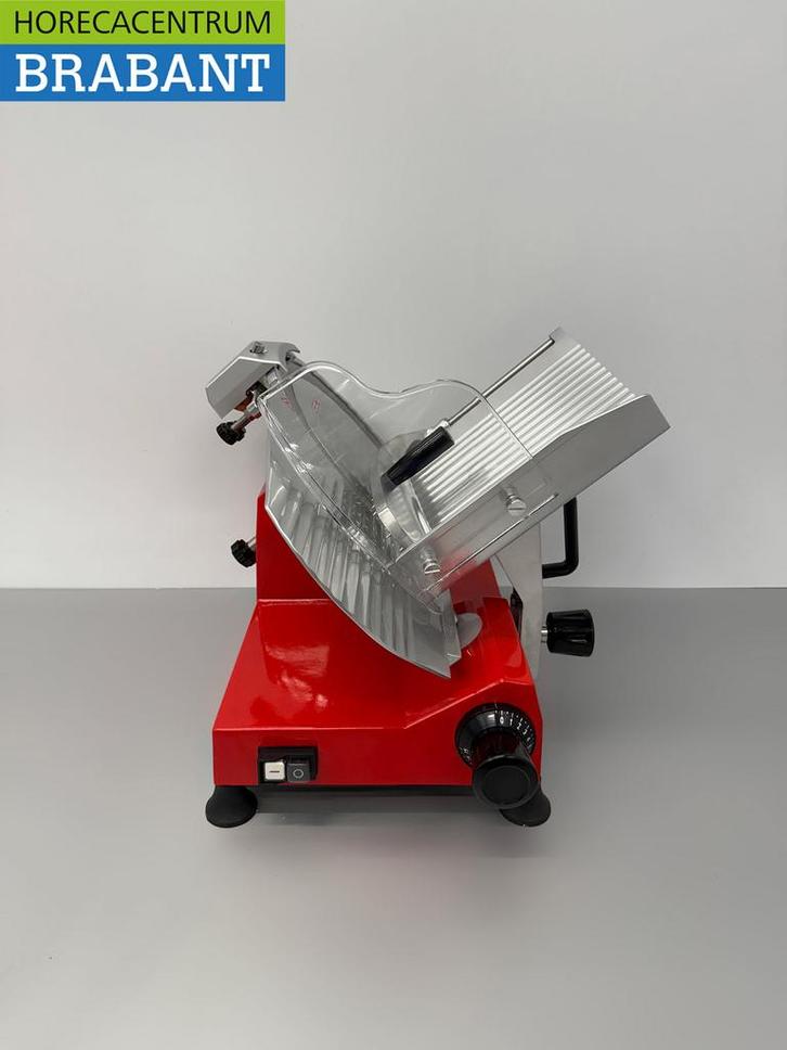 HCB Rode Vleessnijmachine Snijmachine 300 mm 230V Horeca, Zakelijke goederen, Horeca | Keukenapparatuur, Nieuw in verpakking, Ophalen of Verzenden