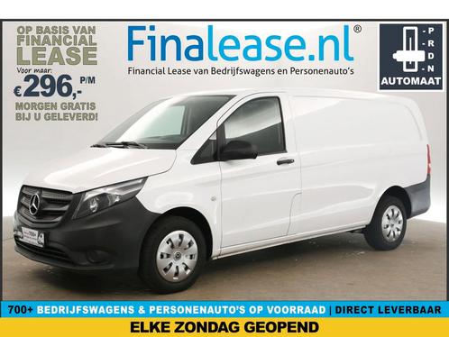 Mercedes-Benz Vito 114 CDI Lang AUT Airco Cruise €296pm, Auto's, Bestelauto's, Lease, Automaat, Diesel, Mercedes-Benz, Wit, Verzenden